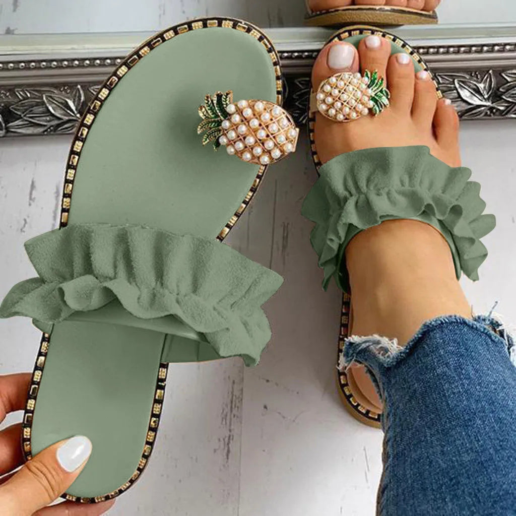 Pineapple MoonGlow Sandals