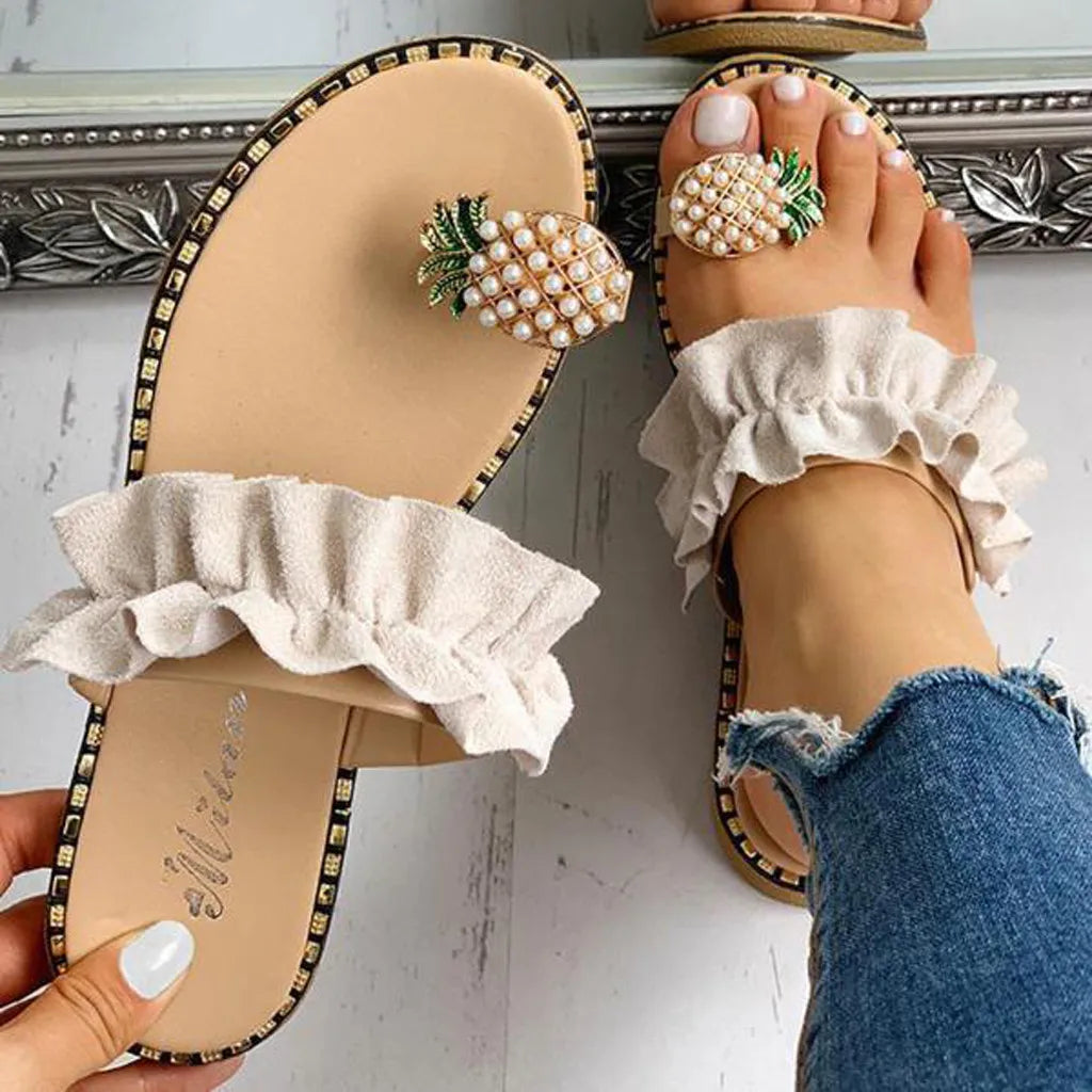 Pineapple MoonGlow Sandals
